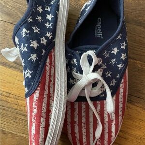 Capelli Of New York American Flag Shoes size 6
